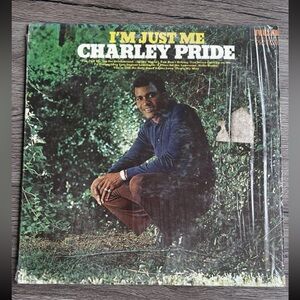 Vintage Charley Pride I’m Just Me Vinyl Record Album Cover
